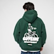 Another Cotton Lab Caffeine Dept. Zip Hoodie groen 49861 1