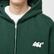 Another Cotton Lab Caffeine Dept. Zip Hoodie groen 49861 3