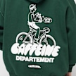 Another Cotton Lab Caffeine Dept. Zip Hoodie groen 49861 4