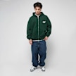 Another Cotton Lab Caffeine Dept. Zip Hoodie groen 49861 5