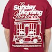 Another Cotton Lab Sunday Morning T-Shirt czerwony 49881 4