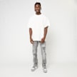 2Y STUDIOS Victor Ripped Slim Fit Jeans cinzento 61381 5
