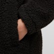Urban Classics Ladies Teddy Long Coat schwarz 61398 3