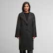 Urban Classics Ladies Oversized Long Coat nero 61397 1