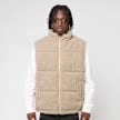 Urban Classics Basic Teddy Puffer Vest beż 61358 1