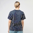 Karl Kani Signature Pinstripe Os T-Shirt azul 61402 2