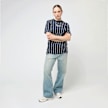 Karl Kani Signature Pinstripe Os T-Shirt azul 61402 4