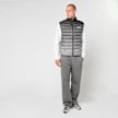 Karl Kani Kani Sport Gradient Light Puffer Vest siva 61428 4