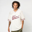 Karl Kani Varsity Star Football Jersey bege 61432 1