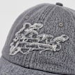 Karl Kani Varsity Star Denim Dad Cap grijs 65529 4