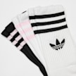 adidas Originals 3 PACK - 3S CREW S  white/black/clear pink bianco 84509 2