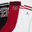 Jordan 3 PACK - JORDAN VARSITY JERSEY  CREW black multicolorido 91175 2