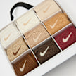Nike 9 PACK - NHN HOLIDAY  CREW BOX SET egret heather višebojno 91150 3