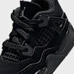 Jordan Air Jordan 4 Retro "Black Cat" Crianças Pequena preto 91776 7