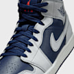 Jordan Air Jordan 1 Mid blue void/purple platinum-summit white weiß 91875 7
