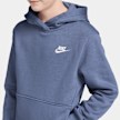 Nike Club Fleece Hoodie blauw 91802 3