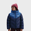 Nike   Sportswear All Day Therma-FIT Loose-Fit Puffer Jacket niebieski 91809 1