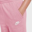 Nike   Sportswear Club Fleece Wide-Leg Pants różowy 91811 3
