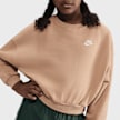 Nike Sportswear Club Fleece Boxy Crew-Neck Sweatshirt bež 92045 3