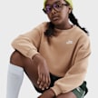 Nike   Sportswear Club Fleece Boxy Crew-Neck Sweatshirt beige 92045 4