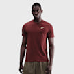 Nike M NSW CLUB TEE dark team red/gold rot 92139 1