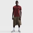 Nike M NSW CLUB TEE dark team red/gold rot 92139 4