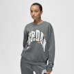 Jordan Brooklyn Fleece Crew Graphics siva 92204 1