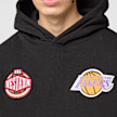 Mitchell & Ness NBA Black Out Collection Hoodie Los Angeles Lakers czarny 92289 3