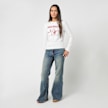 True Religion Long Sleeve Tee Slim Fit blanc 92535 4