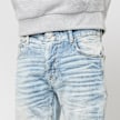 Smoke Rise Crystal Effect Washed Jeans blau 92667 3