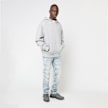 Smoke Rise Crystal Effect Washed Jeans blau 92667 5