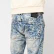 Smoke Rise Heavy Laser Effect Jeans blu 92686 4