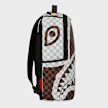SPRAYGROUND Cream and Brown Tear Check Backpack castanho 92721 3