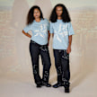 SNIPES UV-Reactive Regular T-Shirt 125mm x SNIPES bleu 92761 7