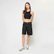 Urban Classics Ladies Cropped Rib Top noir 92771 3