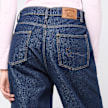 Karl Kani Signature Rinsed Straight Leg Denim Pants bleu 92779 4