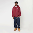 Karl Kani Small Signature Essential Oversized Zip Hoodie rouge 92862 4