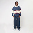 Karl Kani Kani Stripe Rugby Shirt bleu 92864 4