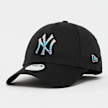 New Era FEMALE 9FORTY Metallic Logo MLB New York Yankees negro 92966 1