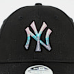 New Era FEMALE 9FORTY Metallic Logo MLB New York Yankees preto 92966 4