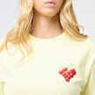 Miss Tee Cherrie Lovers Tee jaune 93039 3