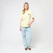 Miss Tee Cherrie Lovers Tee jaune 93039 4