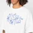 New Era Floral Oversized Tee wit 93055 3