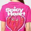 Miss Tee Spicy Heart Tee rosa 93099 4
