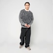 Decibel Washed Knit Sweater siva 96217 3
