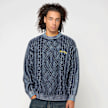 Another Cotton Lab Another Kable Knit Sweater blau 99798 1