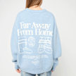 Another Cotton Lab Far Away From Home Knit Sweater blu 93113 4