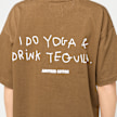 Another Cotton Lab Yoga & Tequila T-Shirt zelena 93116 3