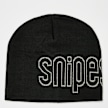 SNIPES Outline Seasonal Logo Skully Beanie noir 93134 1