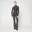 Felicious Vintage Tight Zip Jacket gris 93136 4